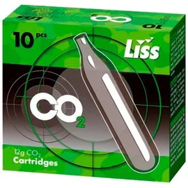 Балон CO2 Liss 12g, 10 шт / уп (34116-K219-0005)