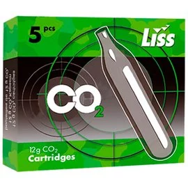 Балон CO2 Liss 12g, 5 шт / уп (34115-K219-0008)