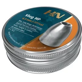 Свинцеві кулі H&N Slug HP, 4,5 мм 1.3 г, 250 шт/уп
