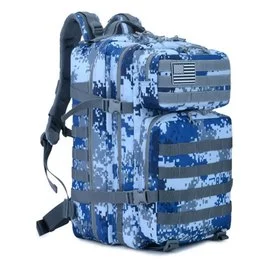 Тактический рюкзак Smartex 3P Tactical 45 ST-090 navy blue (ST207), Цвет: Голубой/Пиксель