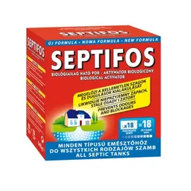 Біопрепарат для вигрібних ям Septifos 648 г (18 сашеток по 36 грам)