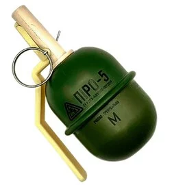 Страйкбольна граната Pyrosoft РГД Pyro-5 наповнювач крейда 12 шт/уп (11787)