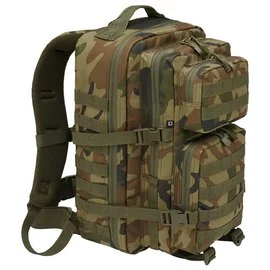 Тактический рюкзак Brandit-Wea US Cooper large woodland 8008-10-OS, Цвет: Зеленый/Камуфляж