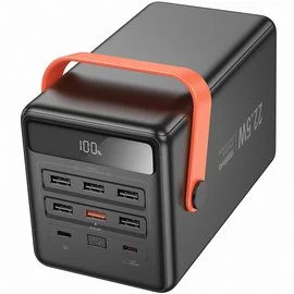 Повербанк HOCO J142 Surpass 22.5W+PD20W 100000 mAh Black (6942007639965)