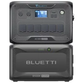 Портативна зарядна станція Bluetti 3000W AC300+B500K