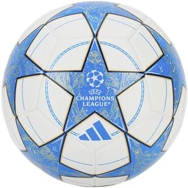 Мяч футбольный Adidas UCL Training 25/26 League Stage голубой size 4 (JP1534)