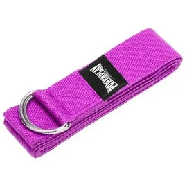 Ремінь для йоги PowerPlay 4409 183х3.8 см Фіолетовий (PP_4409_Purple)