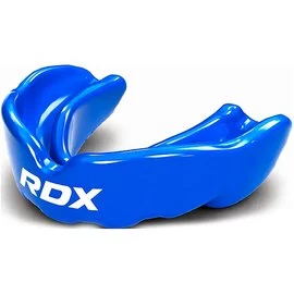 Капа для боксу RDX Mouth Guard Adult (вік 11+) Синій/Білий (GGS-3UA)