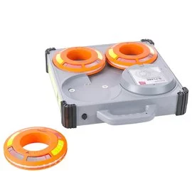 Комплект фонарей профессиональных Mactronic O-Flare (40 Lm) Amber Magnetic Recharg 12/220V (PSD0113)