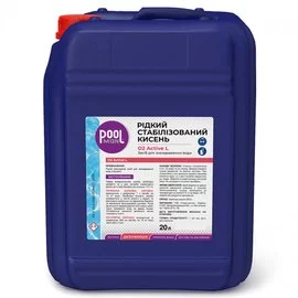 Активний кисень для знезараження води у басейні Poolman O2 Active L, 20 л (50132)