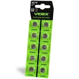 Батарейка Videx Alkaline LR1130 AG10 1.5V (23270)