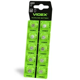 Батарейка Videx Alkaline LR41 AG3 1.5V (23266)