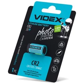 Батарейка Videx Lithium CR2 3V (23458)