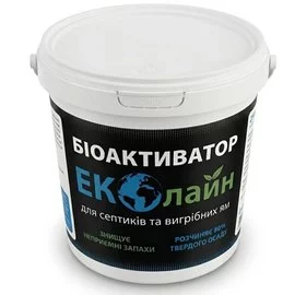 Засіб для очищення септиків та вигрібних ям Еколайн 500 г