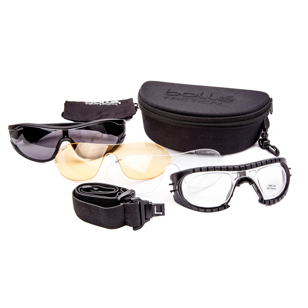 bolle raider kit ballistic airsoft safety glasses