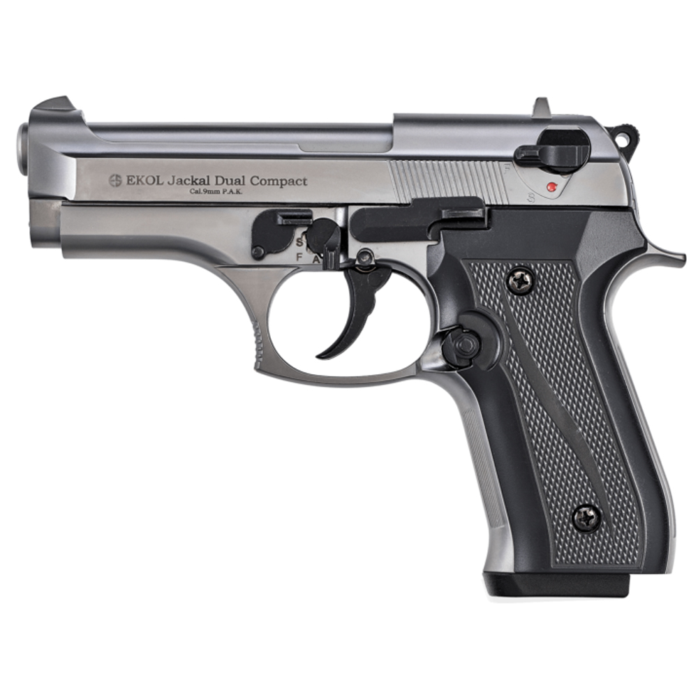 Сигнальний пістолет Ekol Jackal Dual Compact 9mm fume (868609109 ...