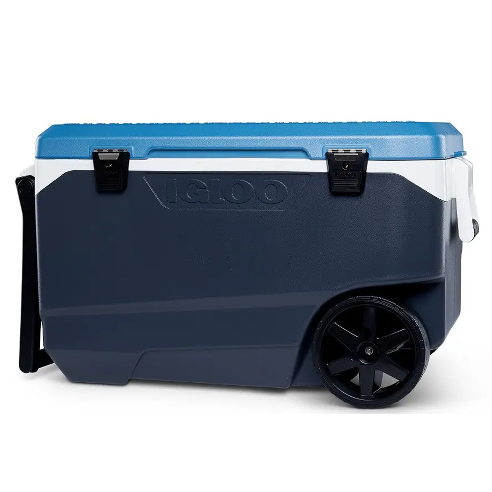 Термобокс Igloo Maxcold Latitude 90 Roller, 85 л на колесах, синий ...