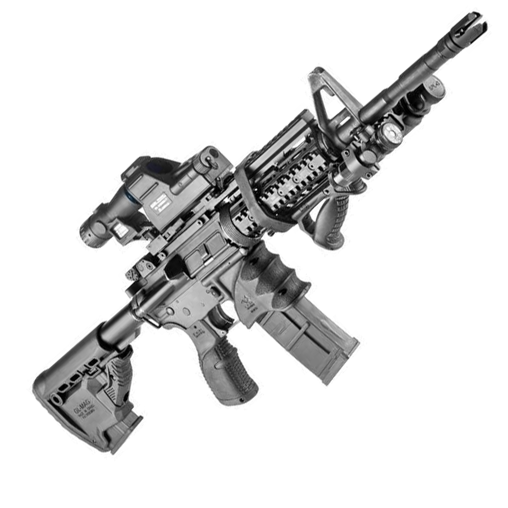 Накладка FAB Defense MWG на шахту магазина AR15/M16 черный (fx-mwg
