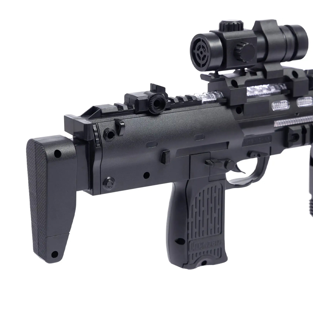 Іграшковий світло-звуковий автомат ZIPP Toys HK MP7 Чорний (810B