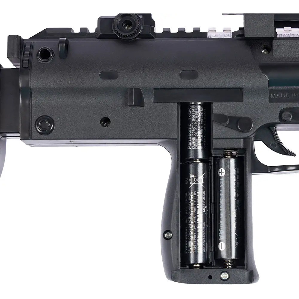 Іграшковий світло-звуковий автомат ZIPP Toys HK MP7 Чорний (810B