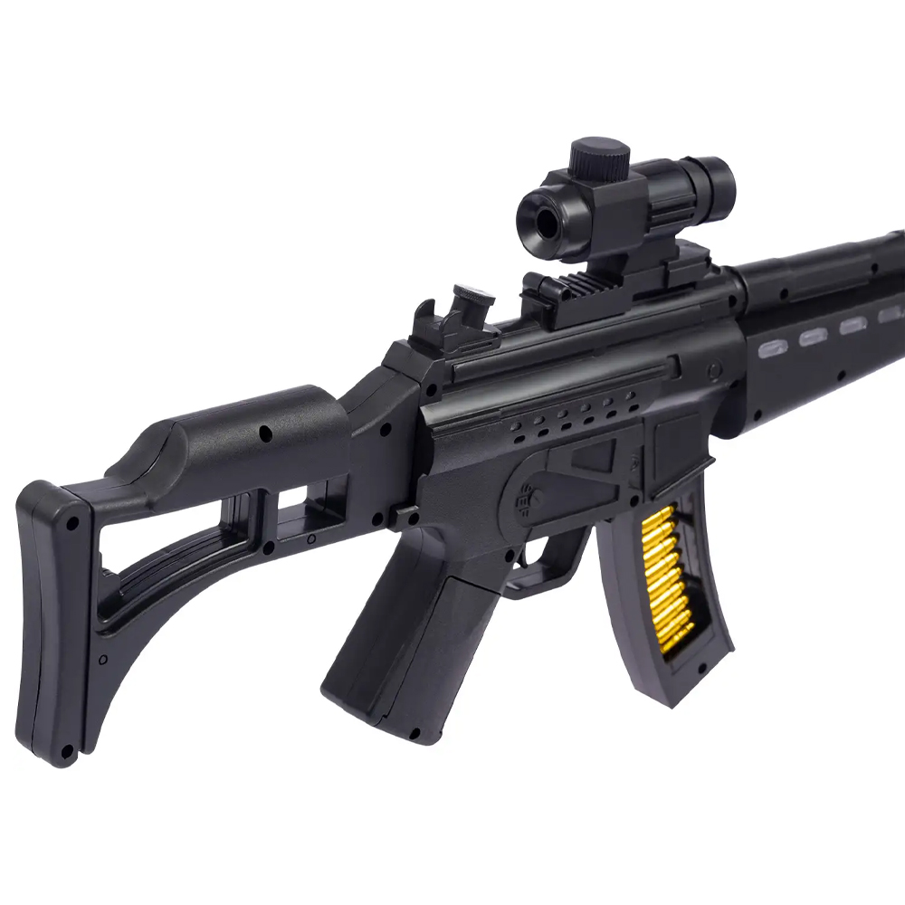 Іграшковий світло-звуковий автомат ZIPP Toys MP5 Чорний (804B-1