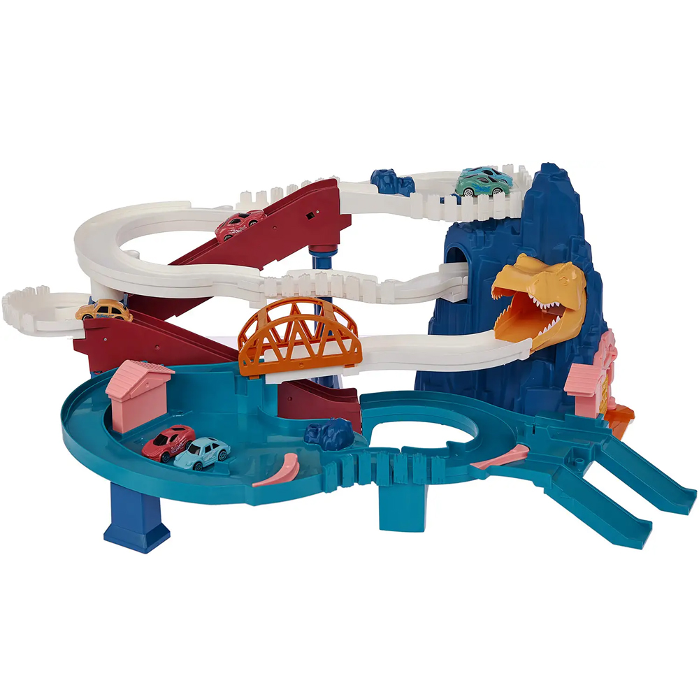 Игровой набор ZIPP Toys Dino автотрек-серпантин электрический