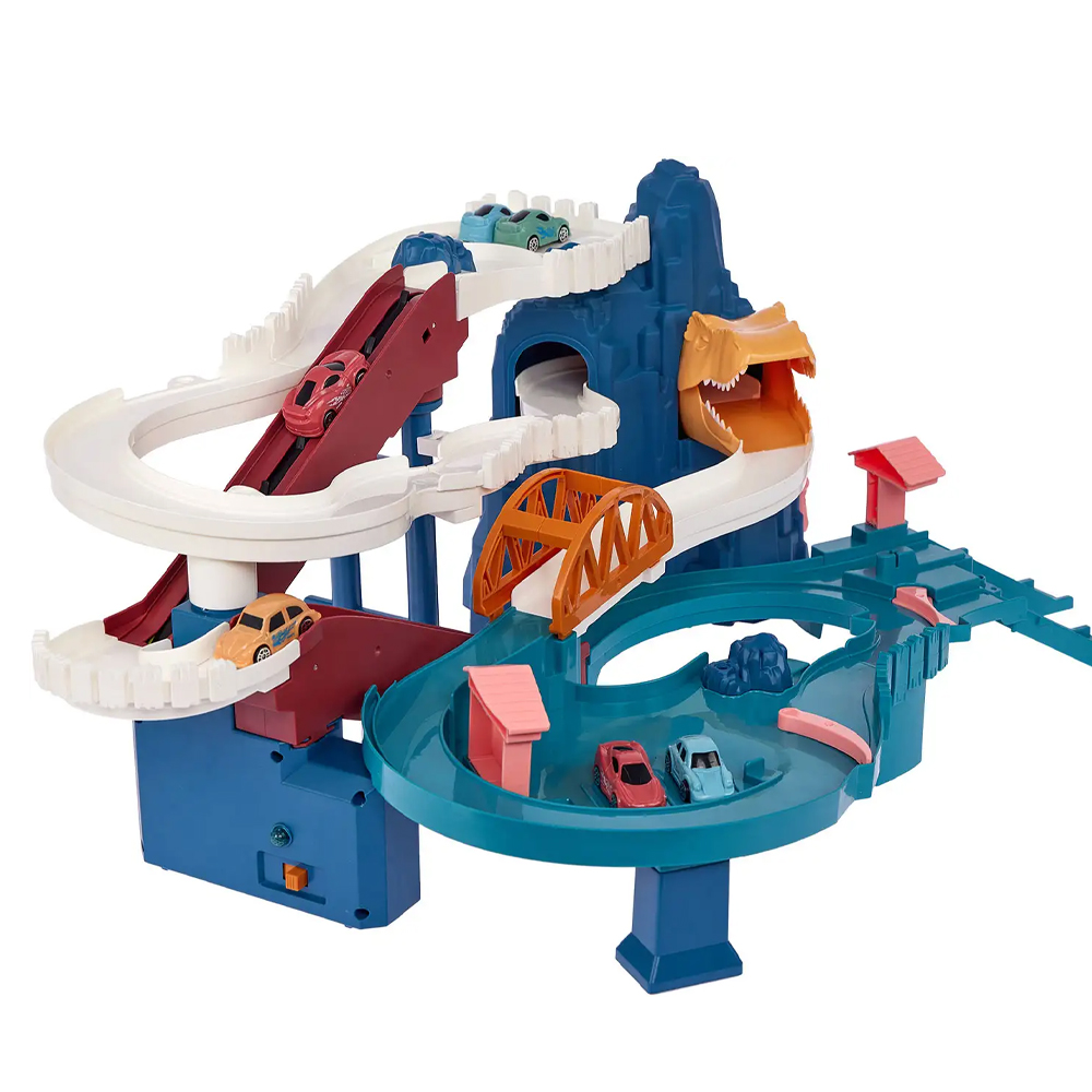 Игровой набор ZIPP Toys Dino автотрек-серпантин электрический