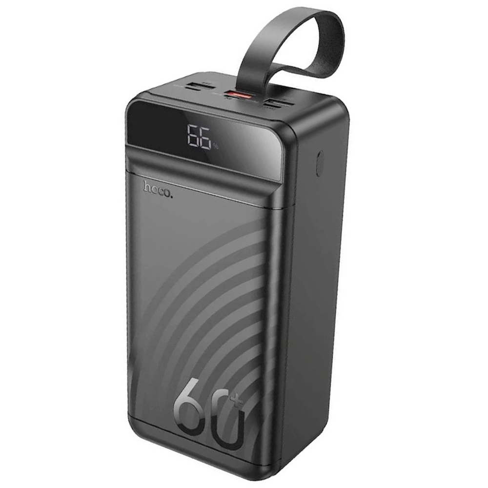 Повербанк HOCO Element J123C 60000 mAh 22.5W Black (000010552) - купити ...