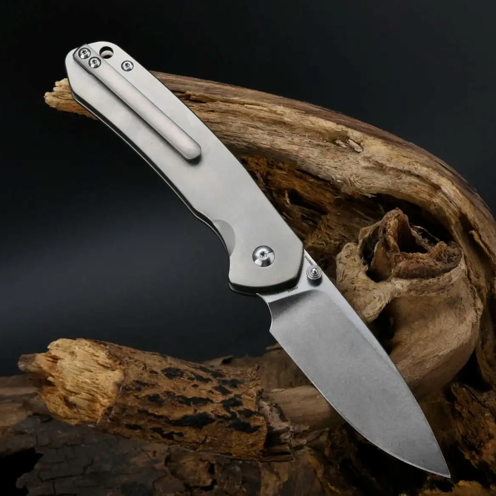 Карманный нож CJRB Pyrite S90V Titanium (J1925T-GCF) - купить в