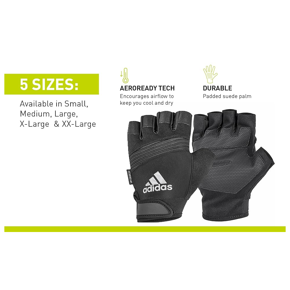 Adidas gloves gym best sale