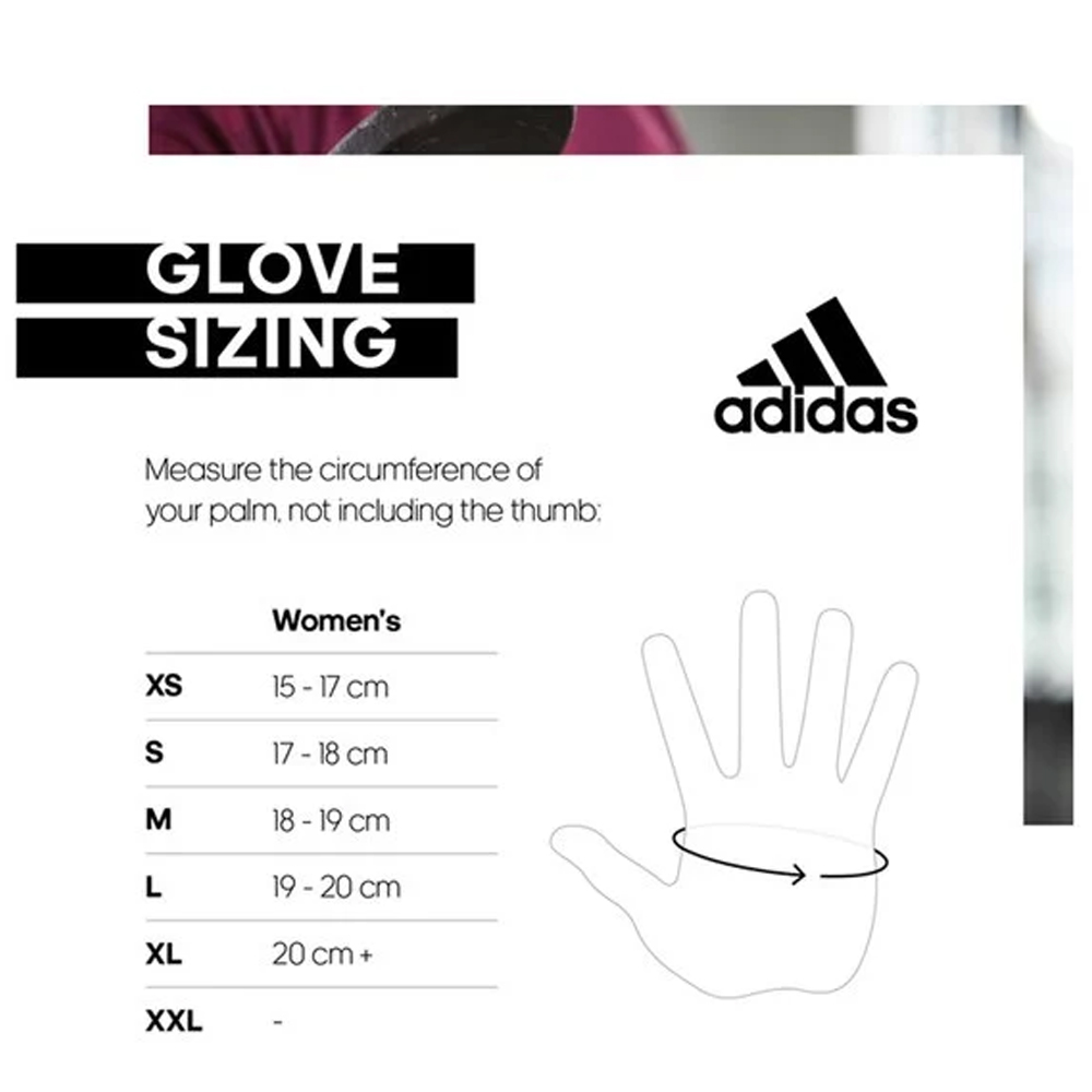 Рукавички для залу Adidas Essential Training Gloves чорний/сірий S