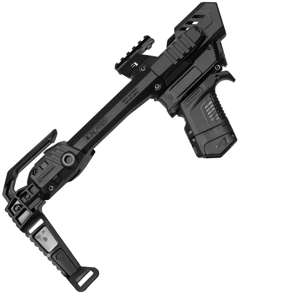 Конверсионный кит Recover Tactical S-PRO MG Black для Glock (SPRO