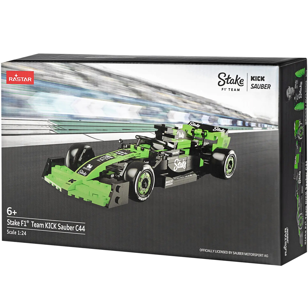 Машинка Rastar Stake F1 Team KICK Sauber C44 конструктор 1:24