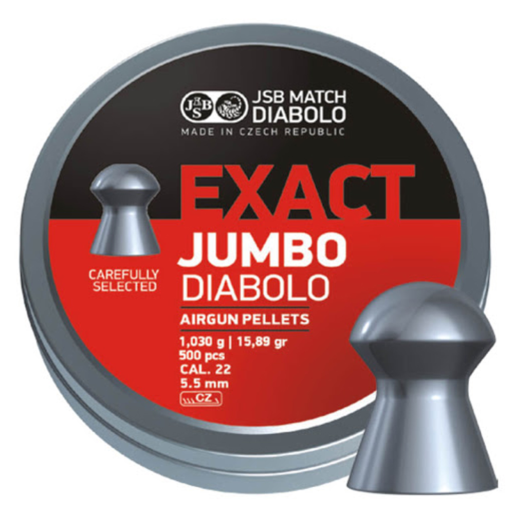Свинцовые пули JSB Diabolo Exact Jumbo 5.5 мм, 1.03 г 500 шт