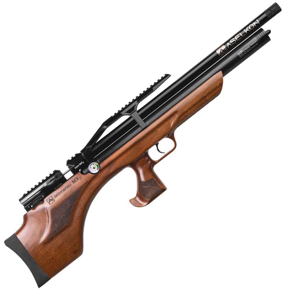 Пневматическая PCP винтовка (воздушка) Aselkon MX7 Wood кал. 4.5 ...