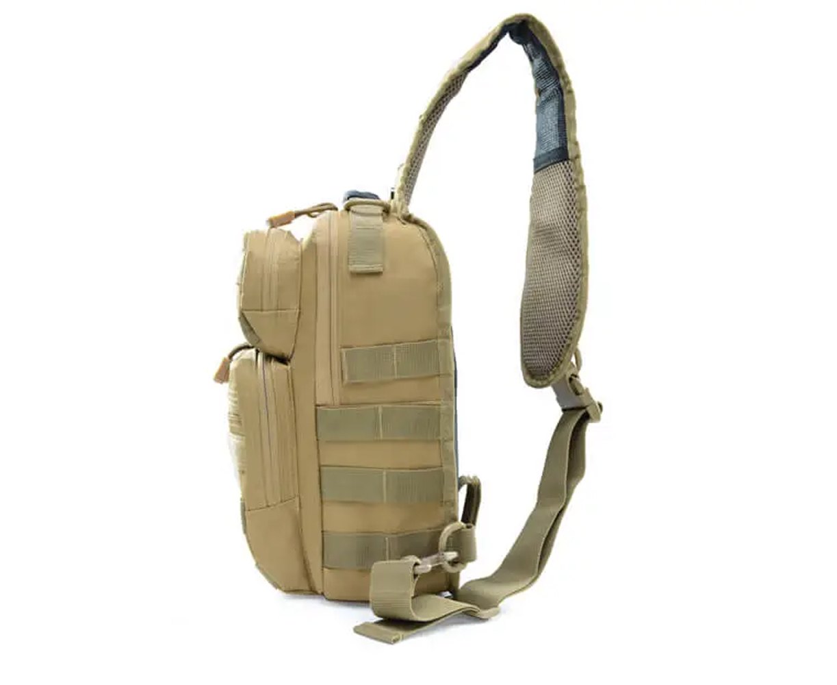 Тактическая сумка через плечо Smartex 3P Tactical 12 ST-102 khaki ...