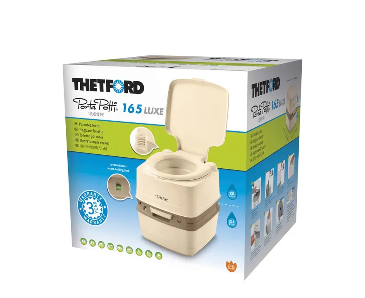Биотуалет Thetford Porta Potti 165 Luxe бежевый (8710315024555 ...