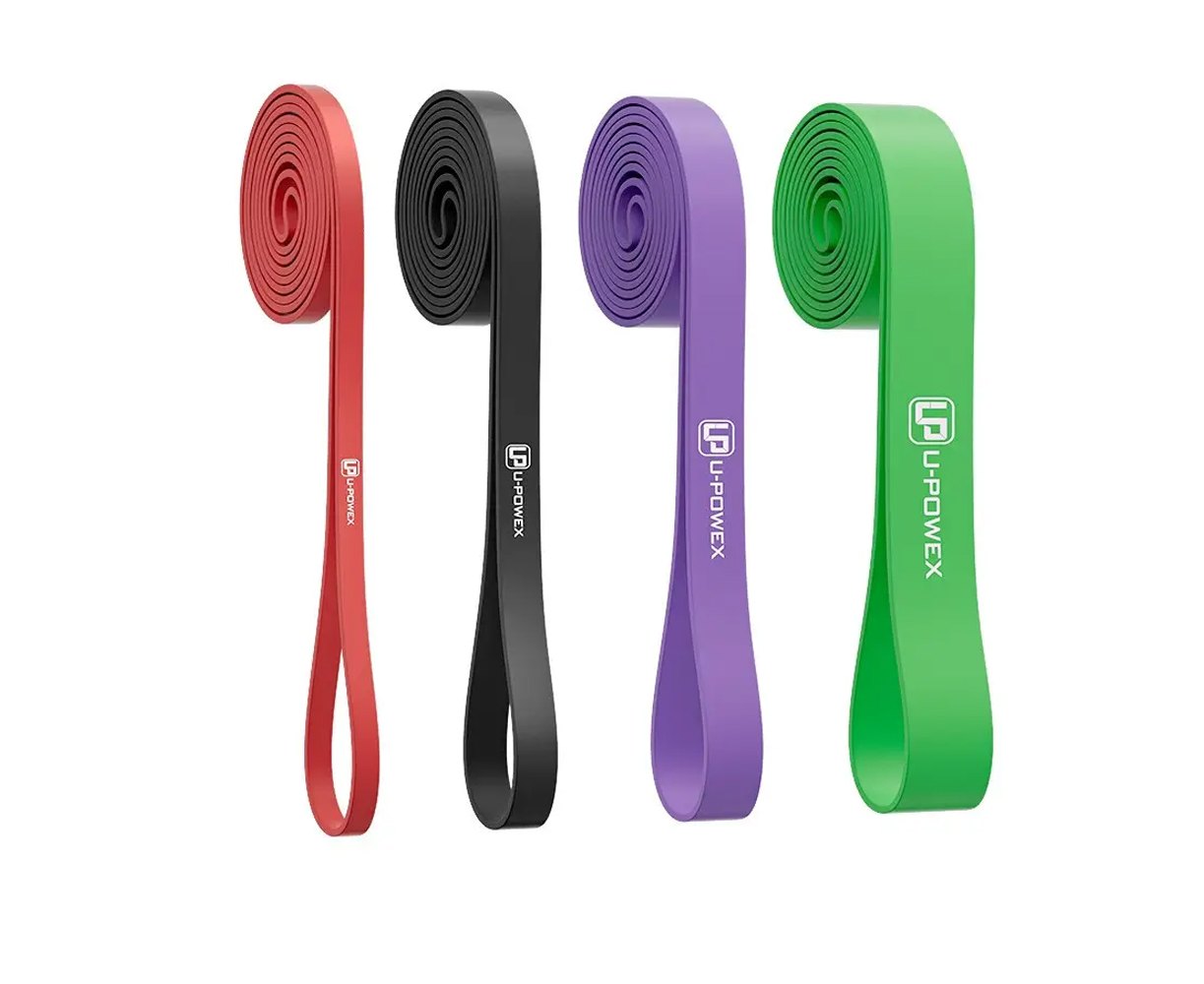 Гумові петлі для тренувань U-Powex Power Band набор 4 шт (4,5-57 кг ...