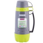 Термос Kamille 1000мл серый/салатовый KM-2080, Цвет: light green