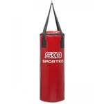 Боксерский мешок Sportko Элит на шлейке красный МП1, Цвет: Красный