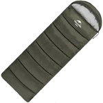 Спальный мешок Naturehike U150 NH20MSD07, (11°C), левый зеленый (6927595764398-L)