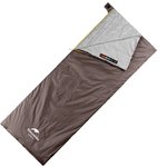 Спальний мішок Naturehike Summer LW180 NH21MSD09 лівий (15°C), XL, коричневий (6927595777985-L)