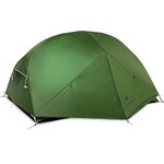 Палатка Naturehike Mongar NH17T007-M, 210T, сверхлегкая двухместная с футпринтом, темно-зеленый (6927595767658)