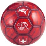 Мяч футбольный Puma SFV Fan Ball красный size 5 (084163-01)
