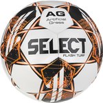 Мяч футбольный Select Flash Turf v23 белый/оранжевый size 5 (057407-376)