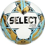 Мяч футзальный Select Futsal Future Master Gold белый/синий/золотой size 4 (385341-565), Цвет: Белый/Синий