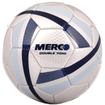 М'яч футбольний Merco Double Tone soccer ball size 4 (ID66241)