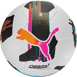 М'яч футбольний Puma Orbita 5 TB Hardground білий/чорний/рожевий size 5 (084329-01)