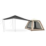 Намет Naturehike Ango надувний з тентом CNK2550WS017 коричневий (6977465869852)