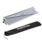 Стойки для тента стальные оцинкованные Naturehike Steel poles NH19PJ042 серые 2 шт/уп (6927595741931)